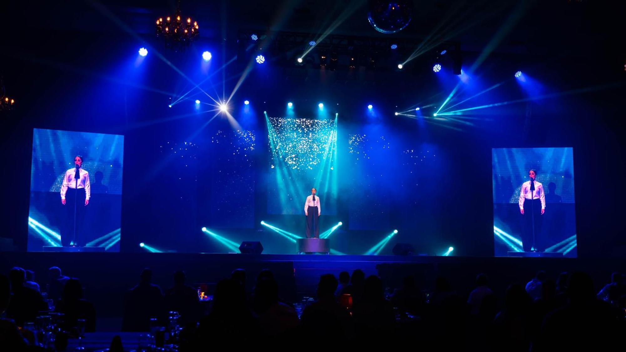 The Pyramid Cancun By Oasis Eksteriør billede The stage of the 2015 Asian Games closing ceremony